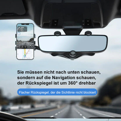 Adjustable Car Phone Mount Rear View Mirror Holder
