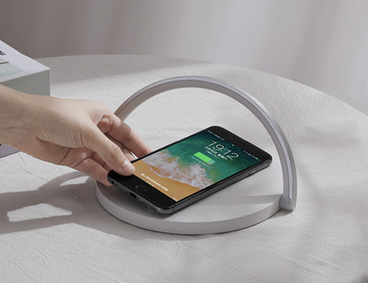 Befez | Bowlight Design | Compact 3-in-1 LED Night Lamp With Wireless Charging