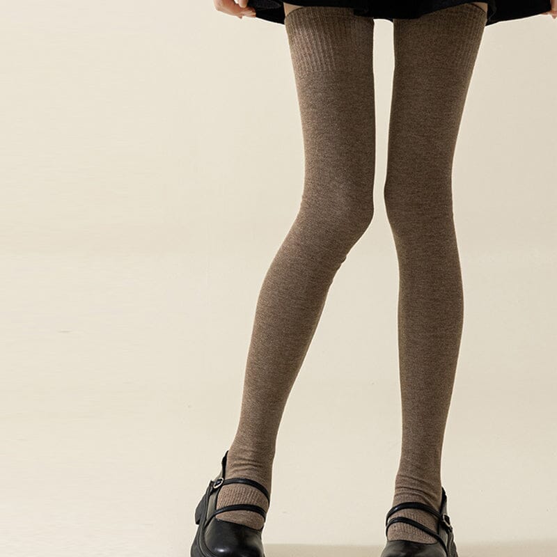 Warm High Knee Sports Socks