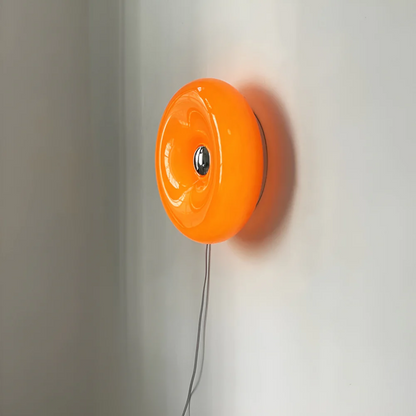 Sleek Glass Mounted Light Lamp