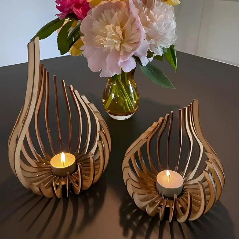 Sparkling Crystal Tea Light Holder