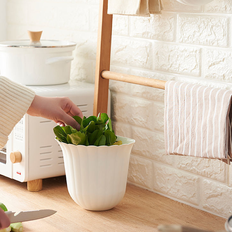 Space-Saving Kitchen Wall Trash Can