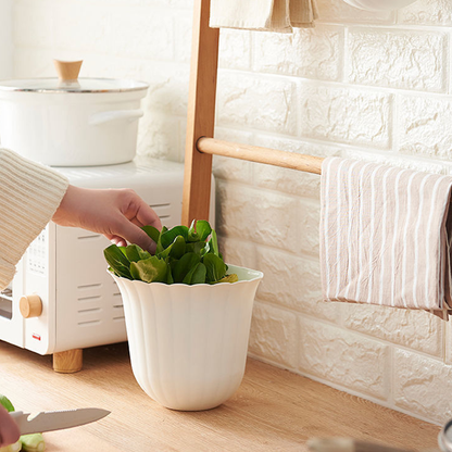 Space-Saving Kitchen Wall Trash Can