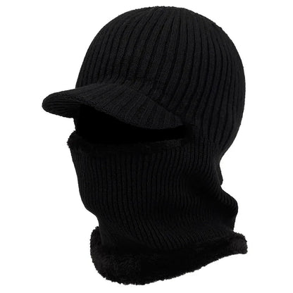 Warm Winter Face Mask Beanie Hat