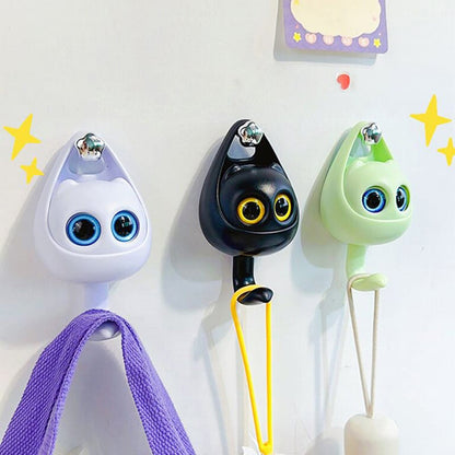 Fun Playful Cat Wall Hooks