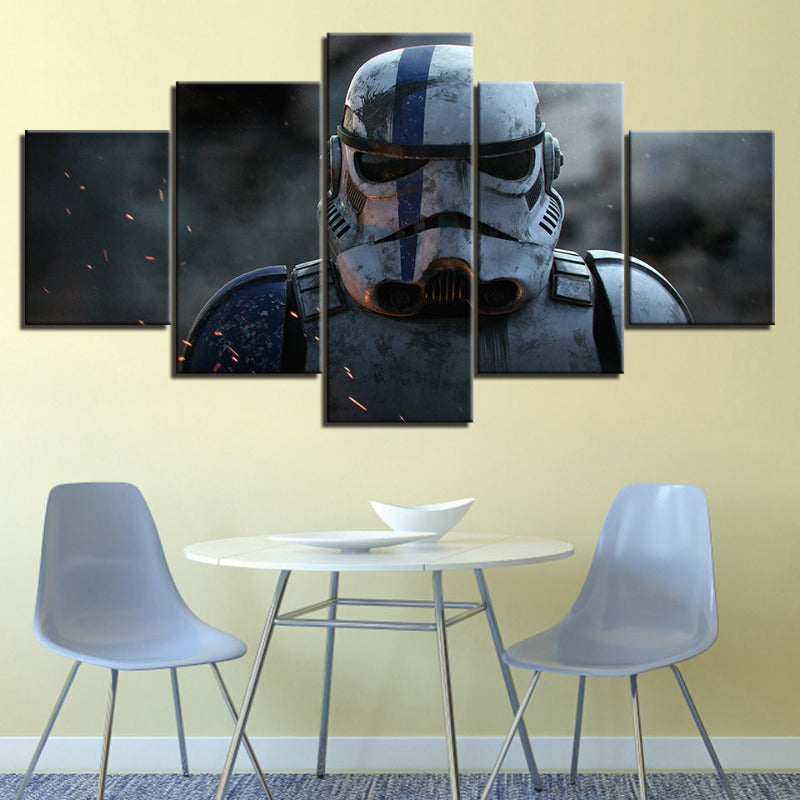 Star Wars Stormtrooper 5-Piece Canvas Art Print Set