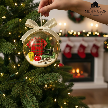 Colorful Christmas Tree Sewing Ornament Kit