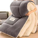 Warm Double Layered Fleece Winter Duvet