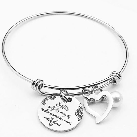 Best Friend Sister Heart Bracelet - Befez