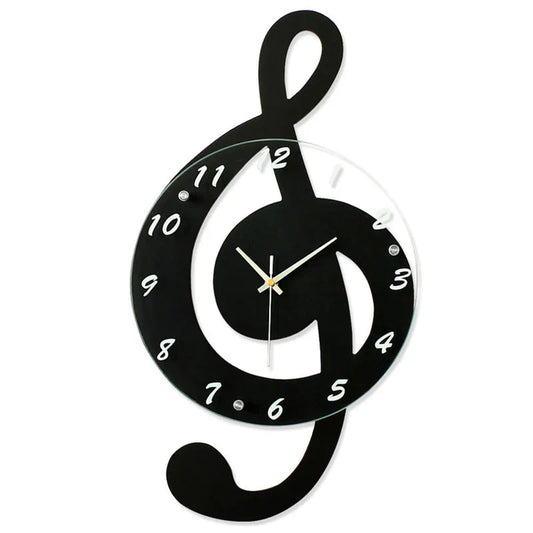Stylish Music Note Wall Art Decor - Befez