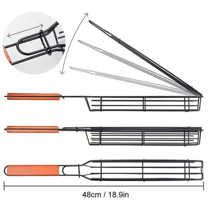Round BBQ Grill Cooking Basket