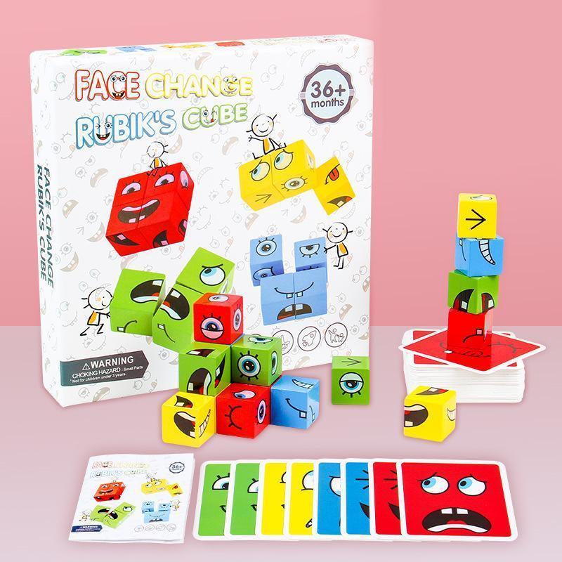Colorful Interlocking Brick Toys