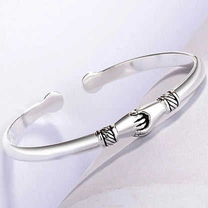Best Friends Forever Handshake Charm Bracelet