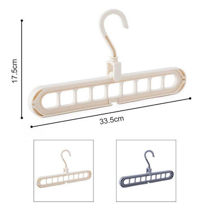 Adjustable Anti-Slip Closet Hanger