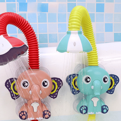 Colorful Elephant Shower Toy for Kids Bath Time Fun