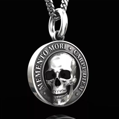 Tough Skull Pendant in Stainless Steel