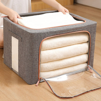 Collapsible Fabric Storage Cube Box