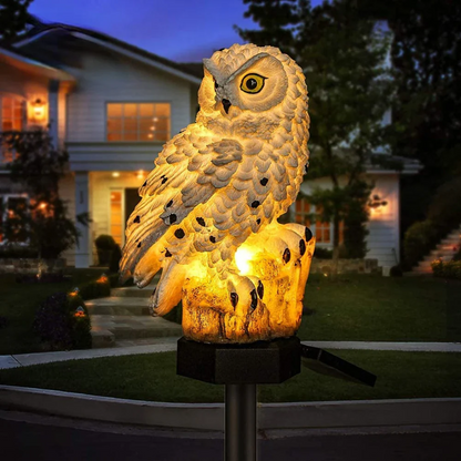 Befez | Outdoor Solar Powered Owl Light