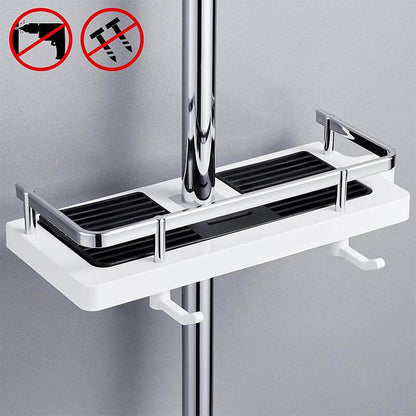 Sleek Bathroom Storage Shelf