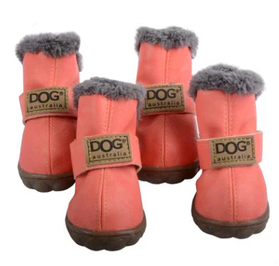 Cozy Winter Dog Boots – FrostPaw
