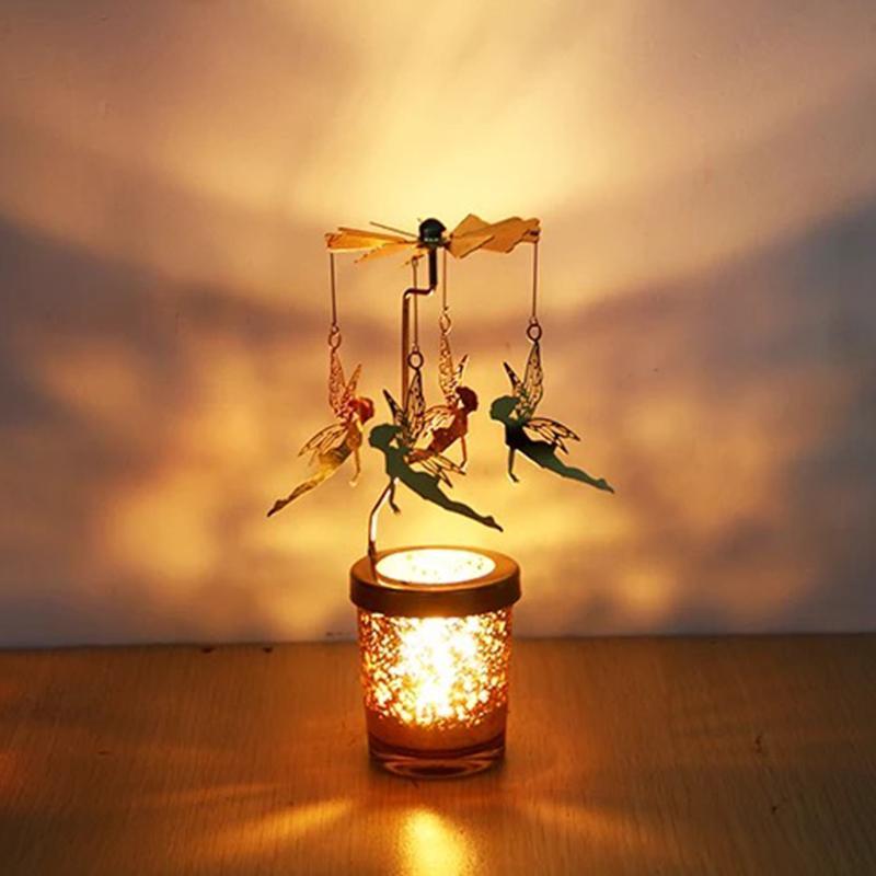 Decorative Rotating Candle Holders