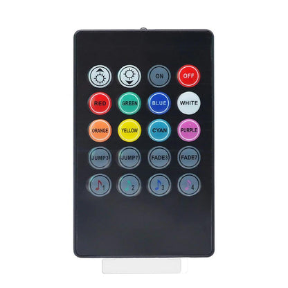 Colorful Car Interior LED Light Strip with Remote Control