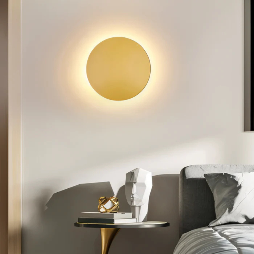 Circular LED Wall Light | Contemporary Home Lighting