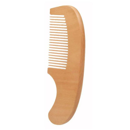 Gentle Baby Hair Brush Set with Wood Comb