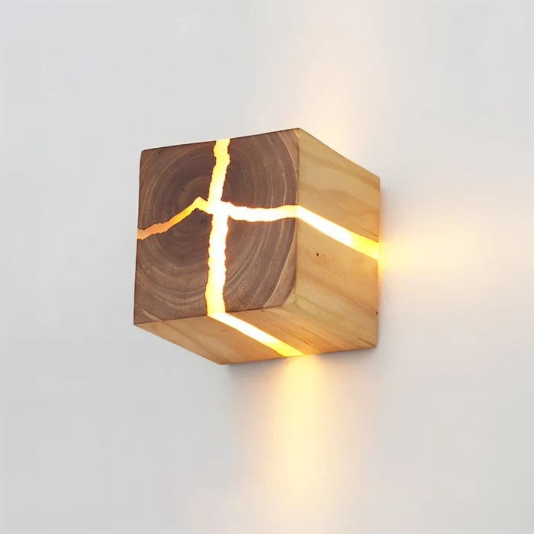 Modern Wood LED Wall Light