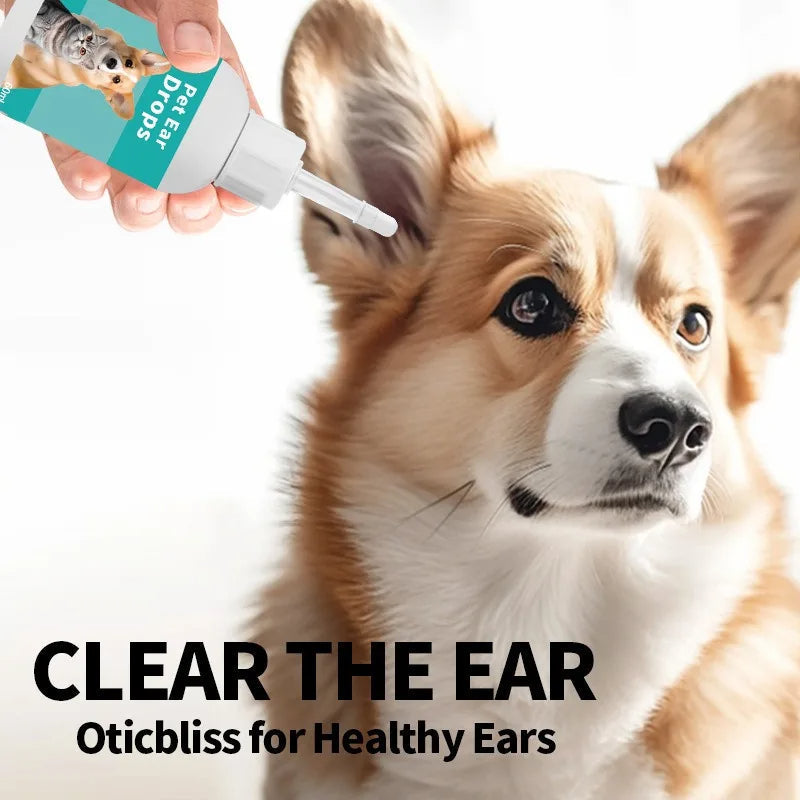 Gentle Pet Ear Cleaner Drops