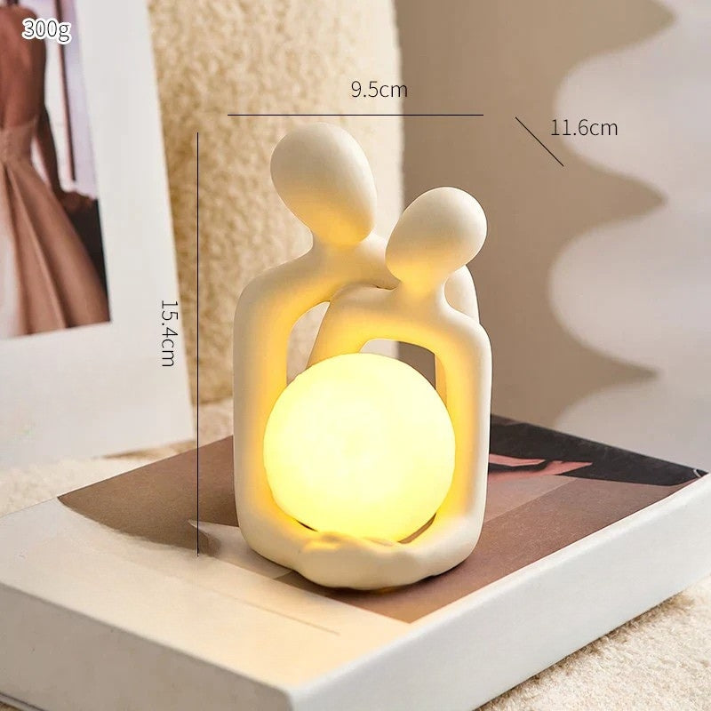 Relaxing Ceramic Night Light - Soft Glow