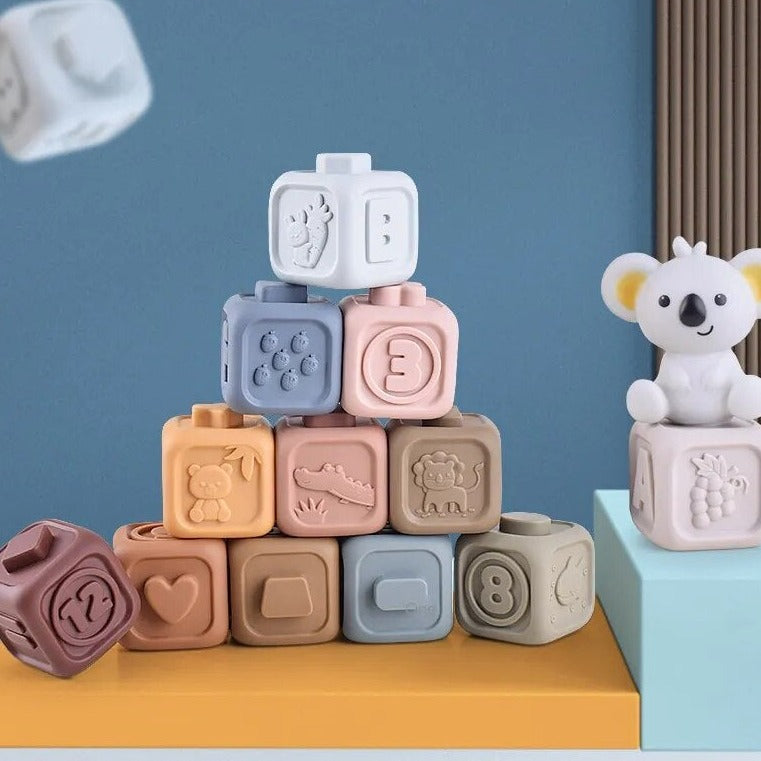 Soft Baby Building Blocks Set for Kids Learning - Befez