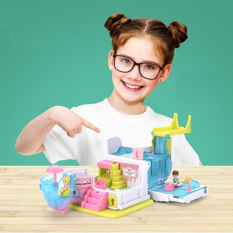 Colorful Kids Playhouse with Lights and Sounds