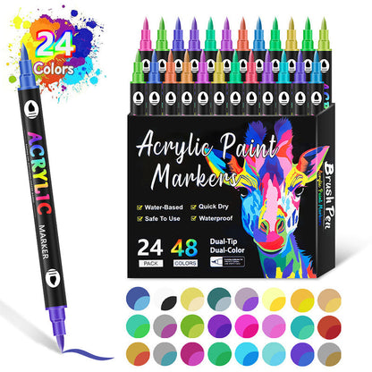 Vibrant Art Paint Marker Pens