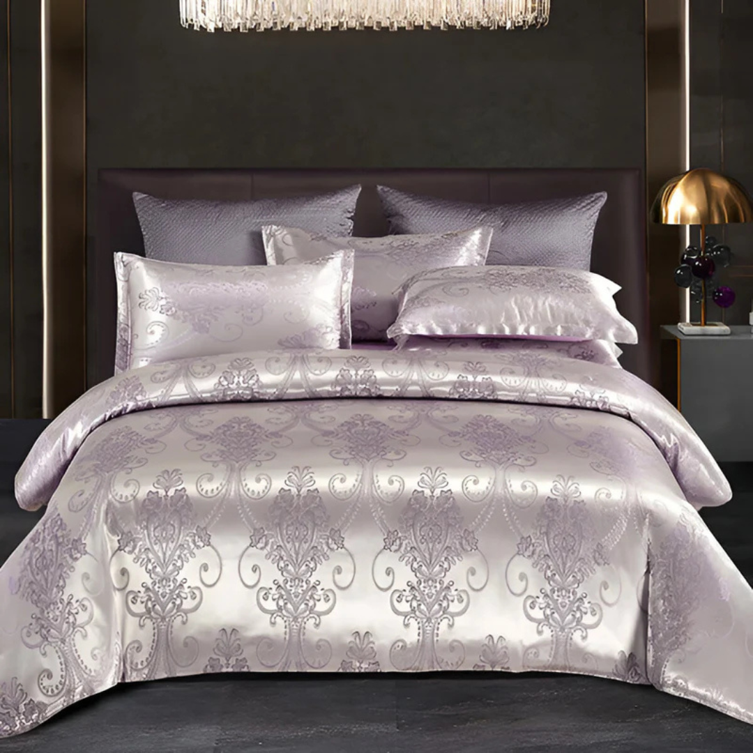 Soft Floral Pattern Duvet Cover Set