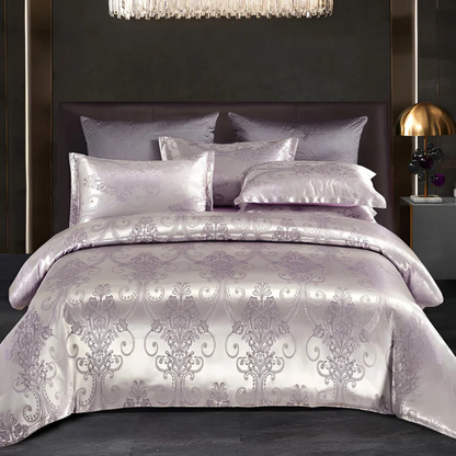 Soft Floral Pattern Duvet Cover Set