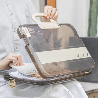 Big Transparent Storage File Container