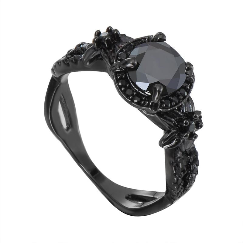 Timeless Black Gemstone Ring
