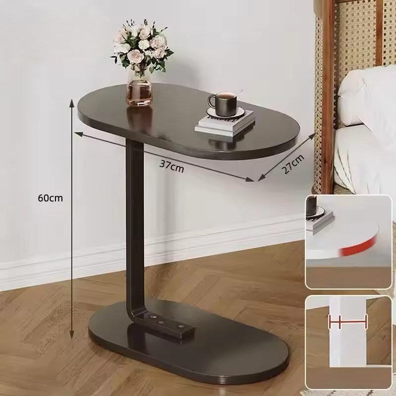 Space Saving Small End Table Modern Sleek Design