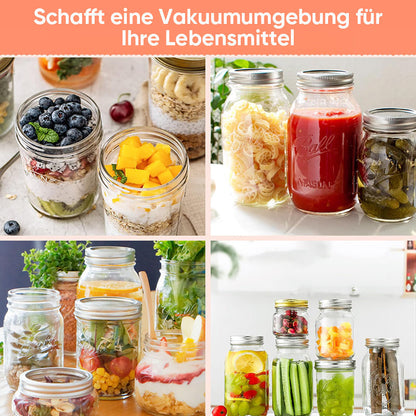 Automatic Food Sealer for Mason Canning Jars