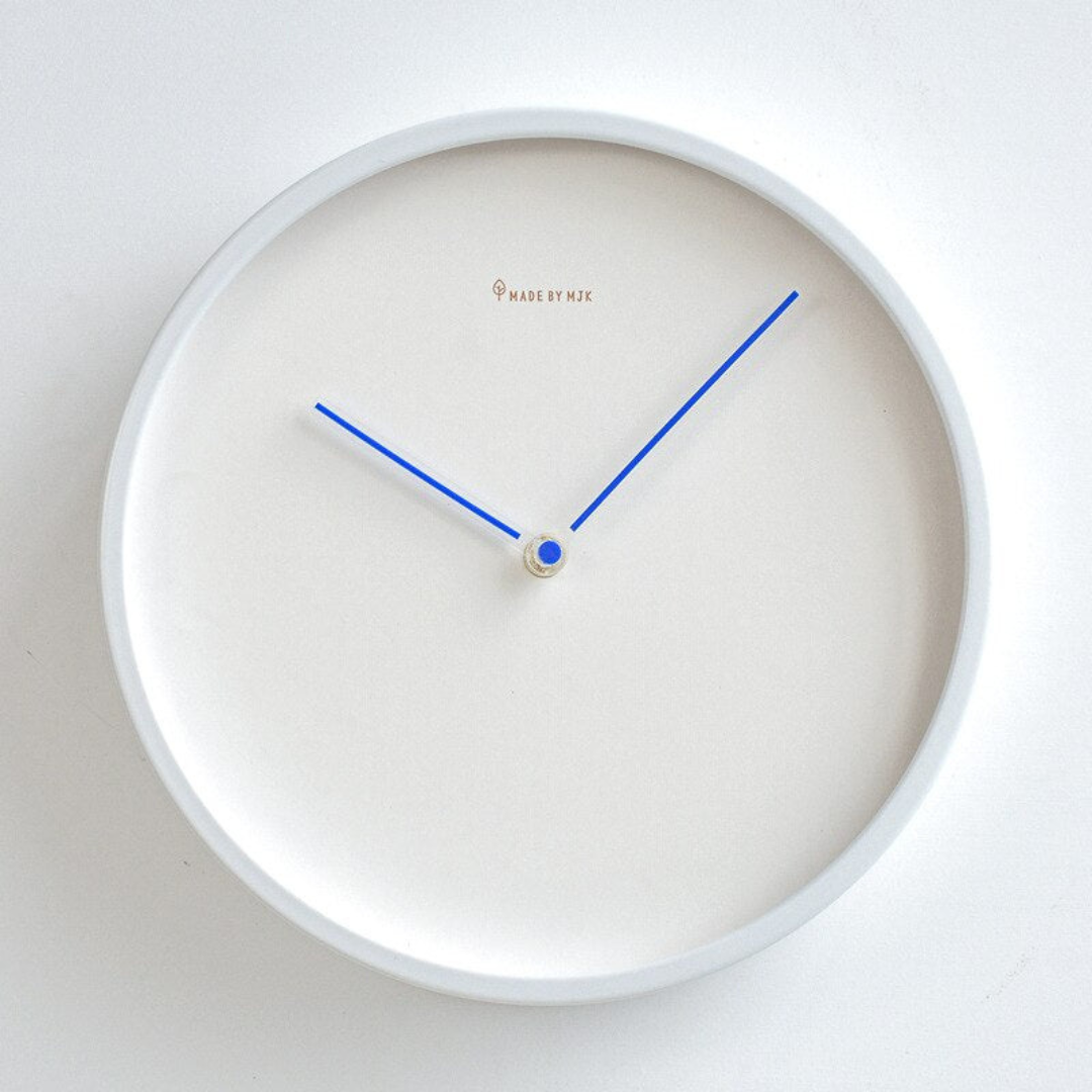 Simple Nordic Wooden Wall Clock