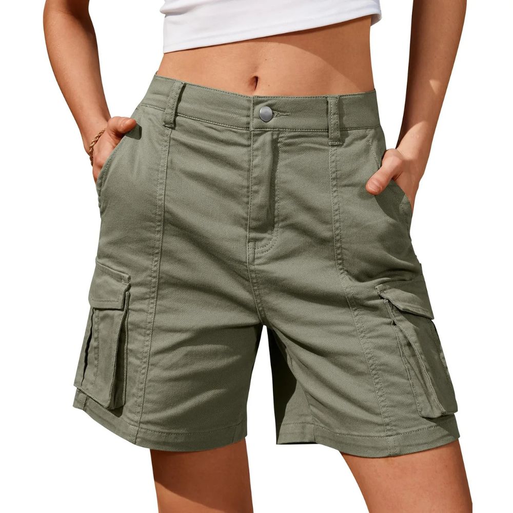 Classic Fit Women's Cargo Work Shorts