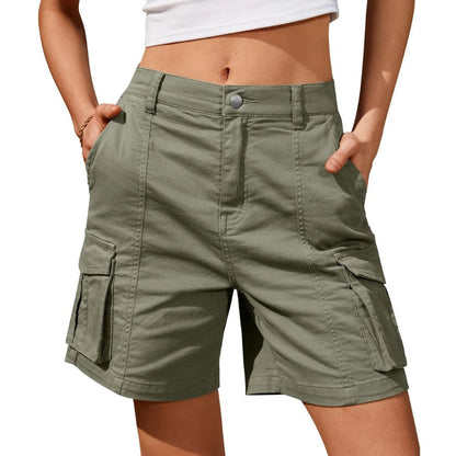 Classic Fit Women's Cargo Work Shorts