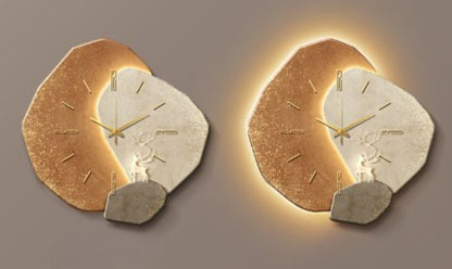 Simple Modern Wall Clock in Nordic Style