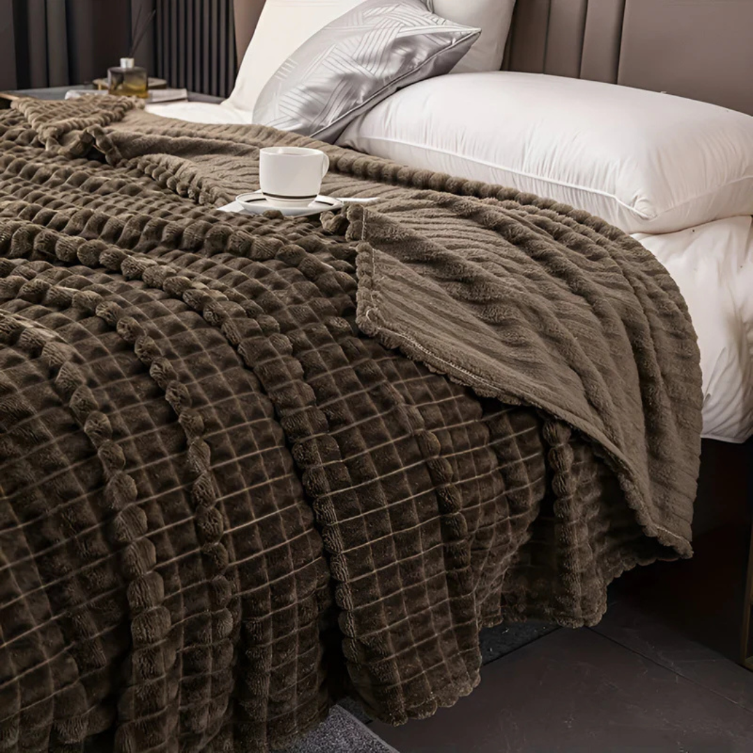 Plush Fuzzy Cozy Throw Blanket