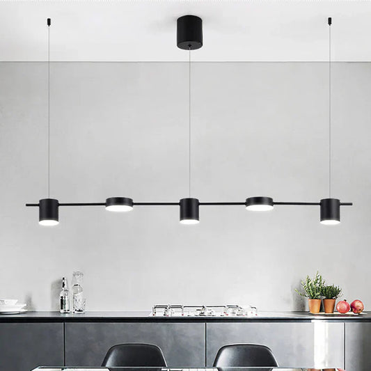 Sleek Metal Hanging Light - AuraDrum - Befez