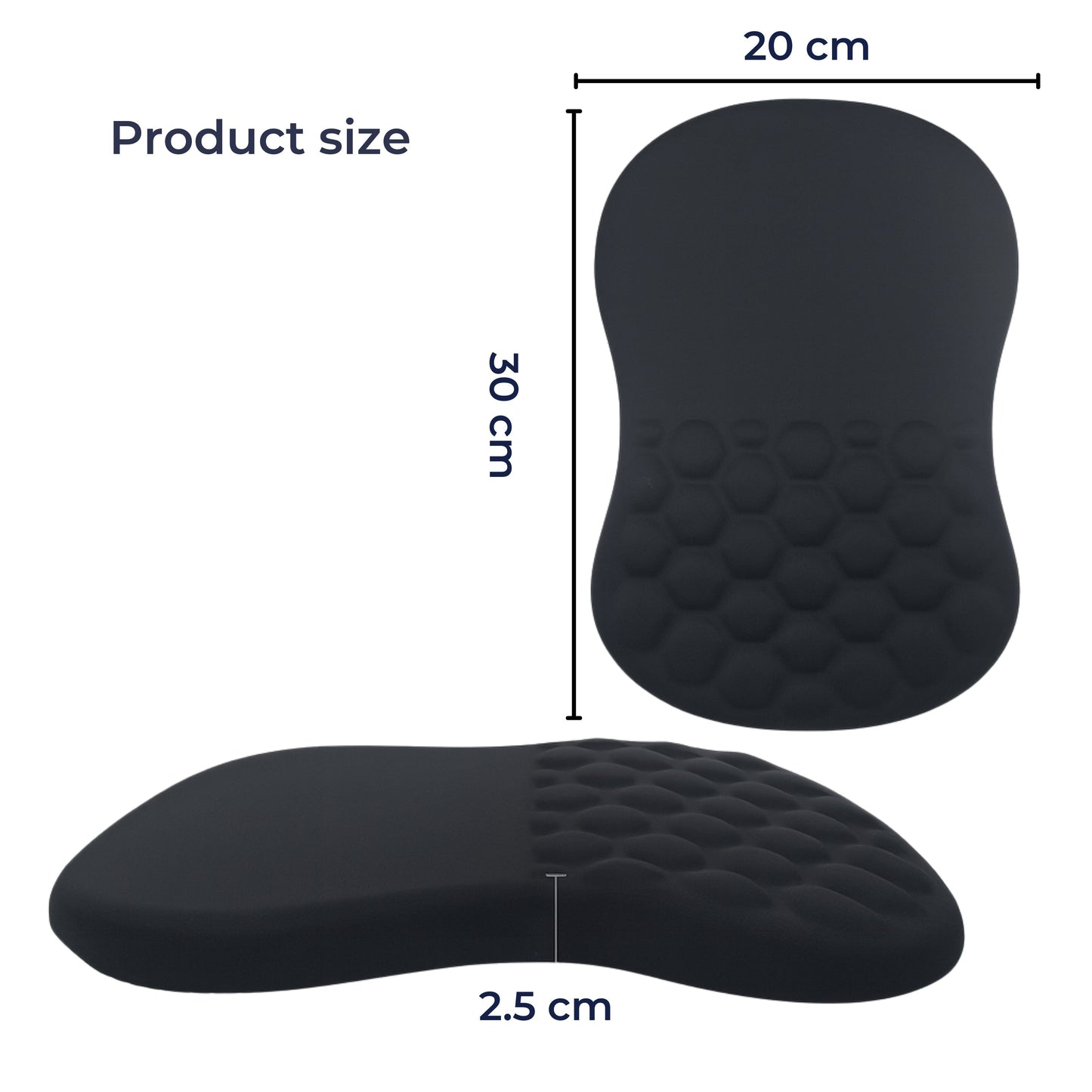 Ergonomic Wrist Rest Mouse Pad for Computer Work