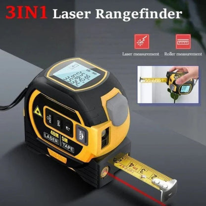 Multipurpose Infrared Laser Measuring Tape