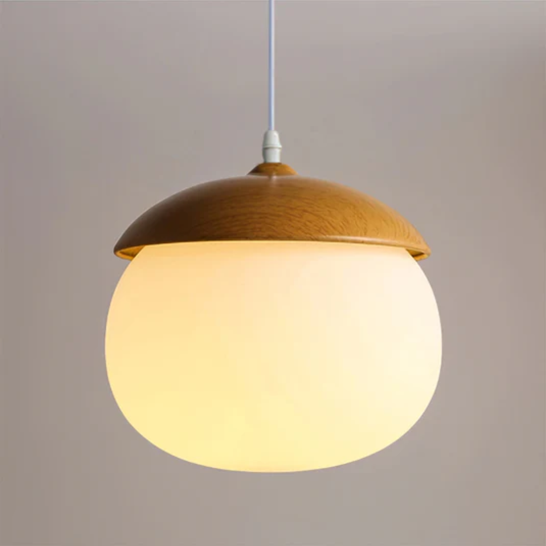 Unique Acorn Shaped Pendant Light