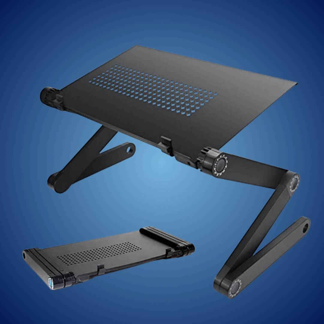 Portable Adjustable Laptop Riser with Cooling Fan - Befez